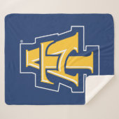 ノースカロライナA&T州大学 |ロゴ シェルパブランケット (正面(横))