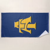 ノースカロライナA&T州大学 |ロゴ ビーチタオル (正面)