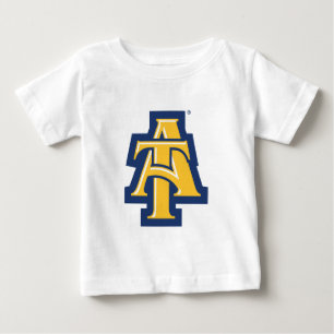 ノースカロライナA&T州大学 ロゴ ベビーTシャツ