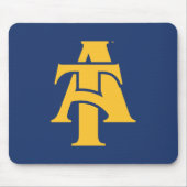 ノースカロライナA&T州大学 |ロゴ マウスパッド (正面)