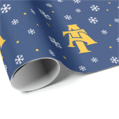 ノースカロライナA&T州大学 |ロゴ ラッピングペーパー (ロールコーナー)