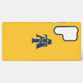 ノースカロライナA&T州大学 |ロゴ SAMSUNG GALAXYケース (裏面横)