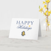 ノースカロライナA&T州立大学 | ロゴ2 カード (黄色い花)