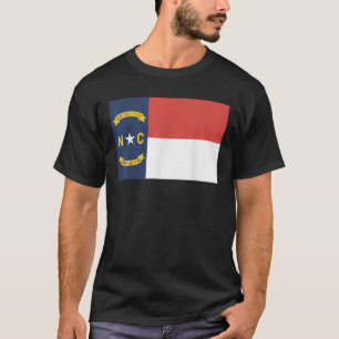 ノースカロライナNC州旗USA Tシャツ