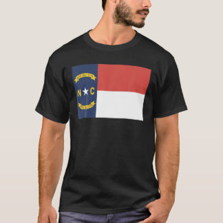 ノースカロライナNC州旗USA Tシャツ
