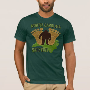 ノースカロライナSquatchの腕時計 Tシャツ