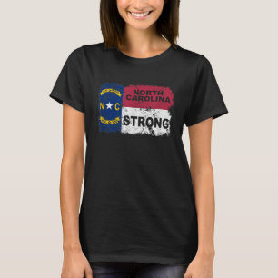 ノースカロライナTシャツサポート祈NCフラグ Tシャツ