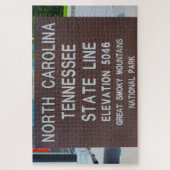 ノースカロリナテネシージグソーパズル ジグソーパズル (縦)