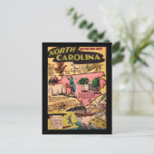 ノースカロリーナザタールヒール州 ポストカード (スタンド正面)