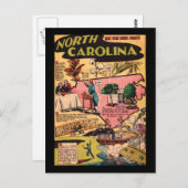ノースカロリーナザタールヒール州 ポストカード (正面/裏面)