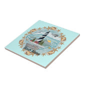 ノースカロリーナシェルズライトハウスタイル タイル (側面)