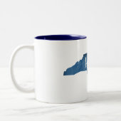 ノースカロリーナホームウッドグレイン ツートーンマグカップ (左)