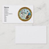 ノースカ素晴らしロライナのアザラシ 名刺 (正面/裏面)