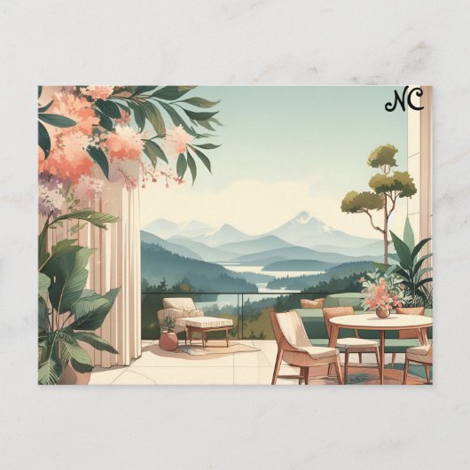 ノースカ買ロロライナ州の大量はがき ポストカード (正面)