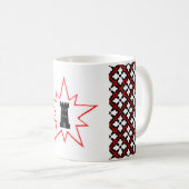 ノースキープスペシャルバッジのバーロニー コーヒーマグカップ (正面右)