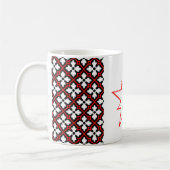 ノースキープスペシャルバッジのバーロニー コーヒーマグカップ (左)