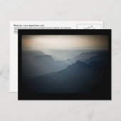 ノースグランドキャニオンサンライズヘイズ ポストカード (正面/裏面)