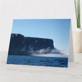 ノースケープの崖ノルウェーのグリーティングカード カード (正面)