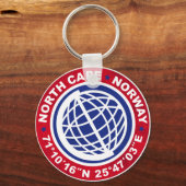 ノースケープ特別ノルウェー キーホルダー (正面)