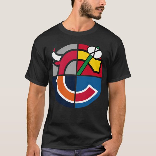 ノースサイドシカゴC Tシャツ (正面)