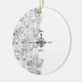 ノースサウスイースト&ウェスティードッグ セラミックオーナメント (左)