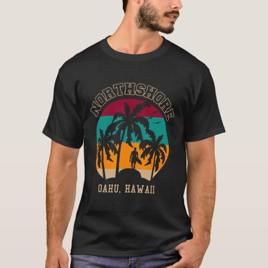 ノースショアオアフハワイ1 Tシャツ (正面)