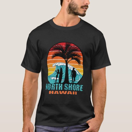 ノースショアビーチ ハワイ Tシャツ (正面)