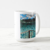 ノースショアフード運河、ウォシュント、大きなコーヒーマグ コーヒーマグカップ (正面右)