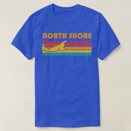 ノースショアプリンス島カナダヴィンテージの悩み Tシャツ (デザイン正面)