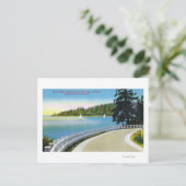 ノースショアマリンドライブビューオブポイントアトキンソン ポストカード (スタンド正面)