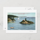 ノースショアマリンドライブビューポイントグレー ポストカード (正面/裏面)