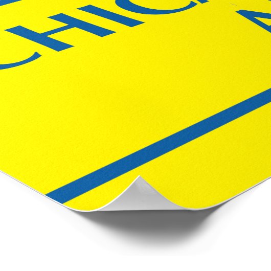 ノースショアラインエレクトロライナー ポスター (角)