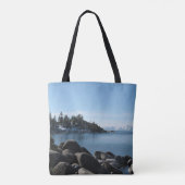 ノースショア レイクタホ、ネバダ州インクラインビレッジ トートバッグ (裏面)