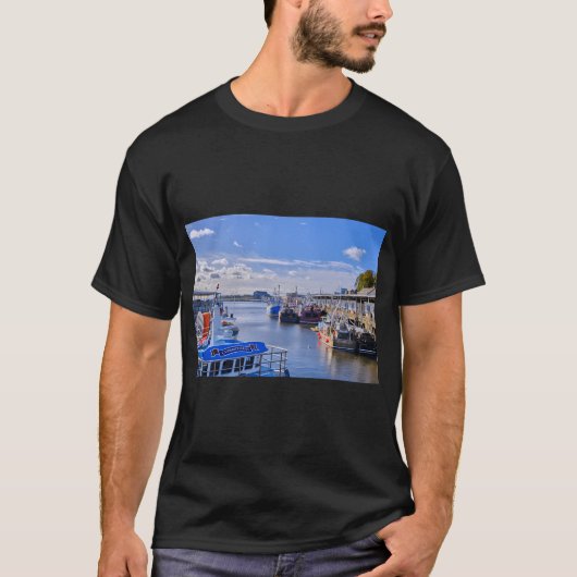ノースシールズの魚市場 Tシャツ (正面)