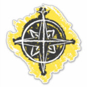 ノースシールド シール (正面)