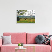 ノースジョージアマウンテンズシーンキャンバス キャンバスプリント (インサイチュ (リビング))