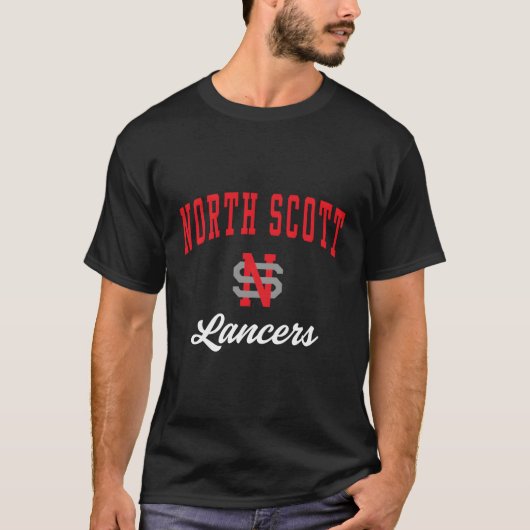 ノーススコット高校ランサーズ Tシャツ (正面)