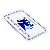 ノーススターアカデミーのカーマグネット マグネット (右側)