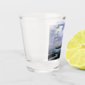 ノーススタースチームヨット1852 ショットグラス (左)