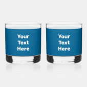 ノーススターポロクラブ ウイスキーグラス (裏面)