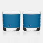 ノーススターポロクラブ ウイスキーグラス (左)