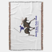 ノーススターポロクラブ スローブランケット (正面縦)