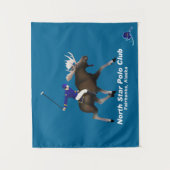 ノーススターポロクラブ タペストリー (正面)