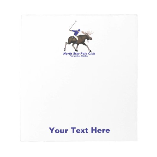 ノーススターポロクラブ ノートパッド (正面)