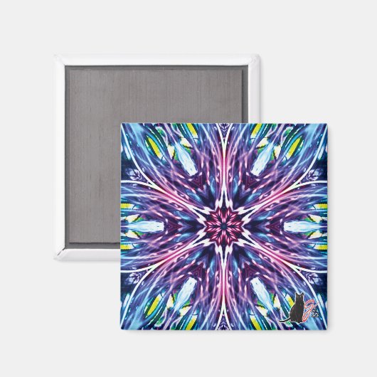 ノーススター万華鏡のように千変万化するパターン磁石 マグネット (正面/裏面)