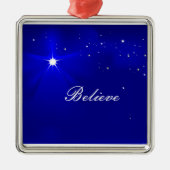 ノーススター信じクリスマス飾り メタルオーナメント (正面)