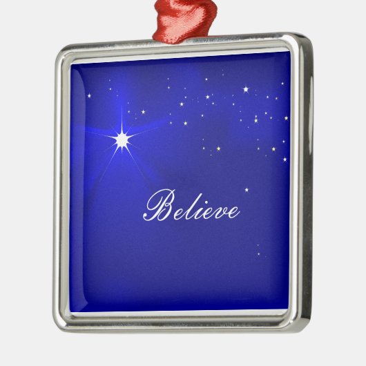 ノーススター信じクリスマス飾り メタルオーナメント (左)