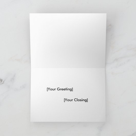 ノーススター信じス・グリーティング シーズンカード (内部)