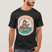 ノーススター チャーム ミネソタ州 ルーン 鳥 ビンテージ Tシャツ (正面)