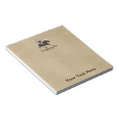 ノーススター（ムース）ポロクラブ ノートパッド (アングル)